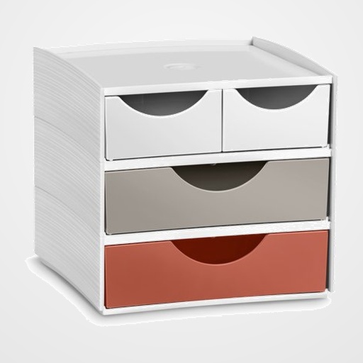 MODULO CEP 3-211TN MYCUBE 4 CAJONES MIXTOS TERRA NOVA