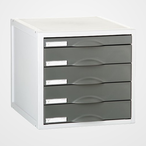 MODULO ARCHISYSTEM 5 CAJONES GRAFITO