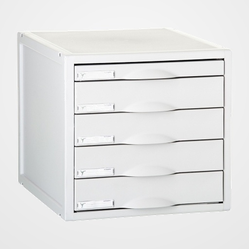 MODULO ARCHISYSTEM 5 CAJONES GRIS