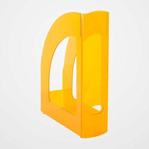 REVISTERO PLASTICO 80mm TRASLUCIDO NARANJA