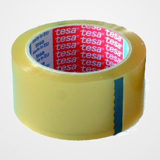 CINTA de EMBALAJE TESA POLIOLEFINA rollo 66x50 SILENC.TRANSPARENTE