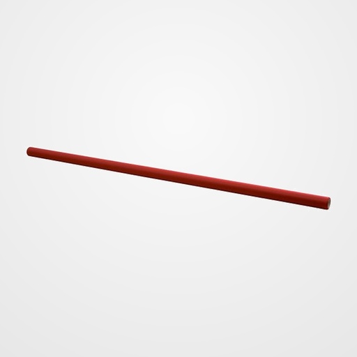 PAPEL de EMBALAR KRAFT IMPRESO ROLLO FABRISA 1x25 ROJO