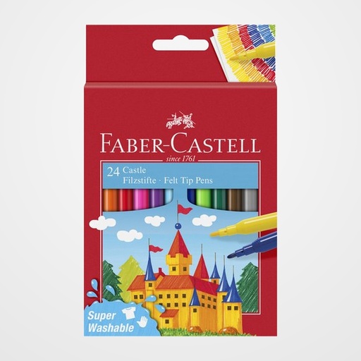ROTULADOR FABER-CASTELL CAJA de 24