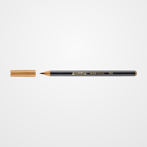 ROTULADOR FIBRA EDDING 1340 BRUSHPEN OCRE