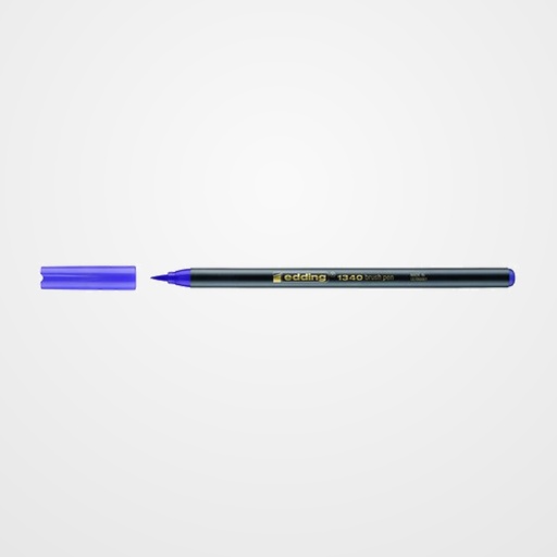 ROTULADOR FIBRA EDDING 1340 BRUSHPEN VIOLETA