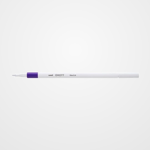 ROTULADOR FIBRA UNI-BALL EMOTT FINELINER PEM-SY.11 (0,4) FUCSIA
