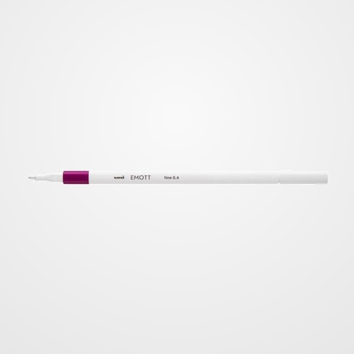 ROTULADOR FIBRA UNI-BALL EMOTT FINELINER PEM-SY.35 (0,4) AMATISTA