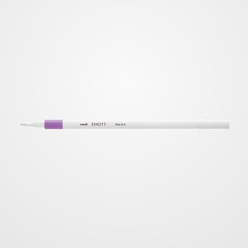 ROTULADOR FIBRA UNI-BALL EMOTT FINELINER PEM-SY.49 (0,4) ORQUIDEA