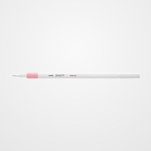 ROTULADOR FIBRA UNI-BALL EMOTT FINELINER PEM-SY.68 (0,4) ROSA BOMBON