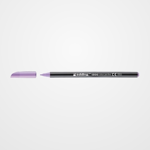 ROTULADOR FIBRA EDDING 1200  PASTEL BAYA DE LAVANDA