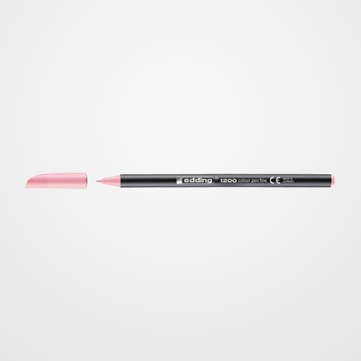 ROTULADOR FIBRA EDDING 1200  PASTEL CEREZO