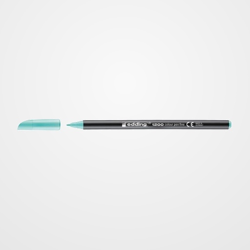 ROTULADOR FIBRA EDDING 1200  PASTEL MENTA SUAVE