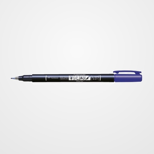 ROTULADOR TOMBOW CALIGRAFIA FUDENOSUKE PUNTA DURA AZUL