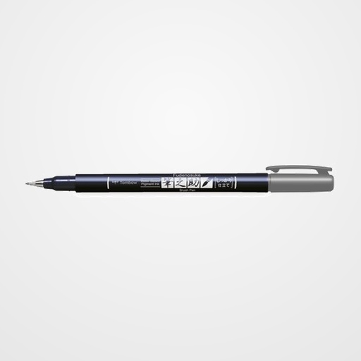 ROTULADOR TOMBOW CALIGRAFIA FUDENOSUKE PUNTA DURA GRIS