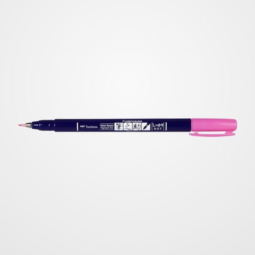 ROTULADOR TOMBOW CALIGRAFIA FUDENOSUKE PUNTA DURA ROSA NEON