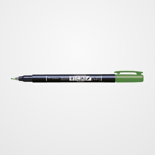 ROTULADOR TOMBOW CALIGRAFIA FUDENOSUKE PUNTA DURA VERDE