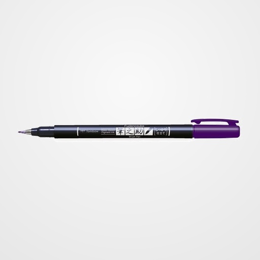ROTULADOR TOMBOW CALIGRAFIA FUDENOSUKE PUNTA DURA VIOLETA