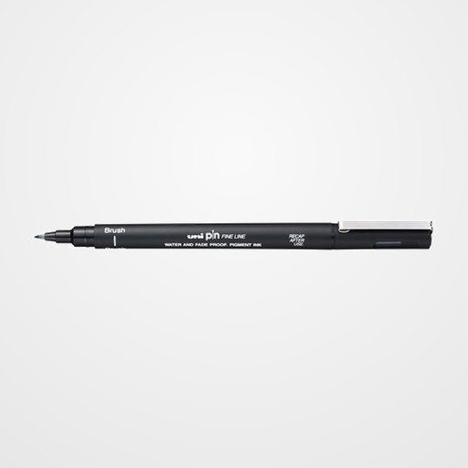 ROTULADOR CALIBRADO UNI-BALL PIN BRUSH NEGRO