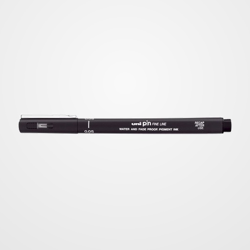 ROTULADOR CALIBRADO UNI-BALL PIN 0,05 mm NEGRO