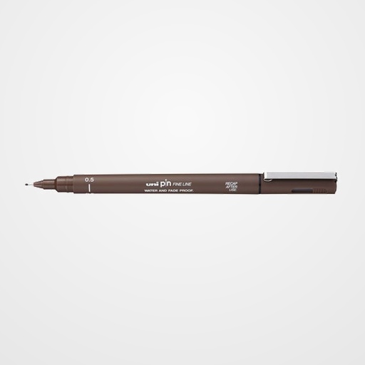 ROTULADOR CALIBRADO UNI-BALL PIN 0,5 mm SEPIA