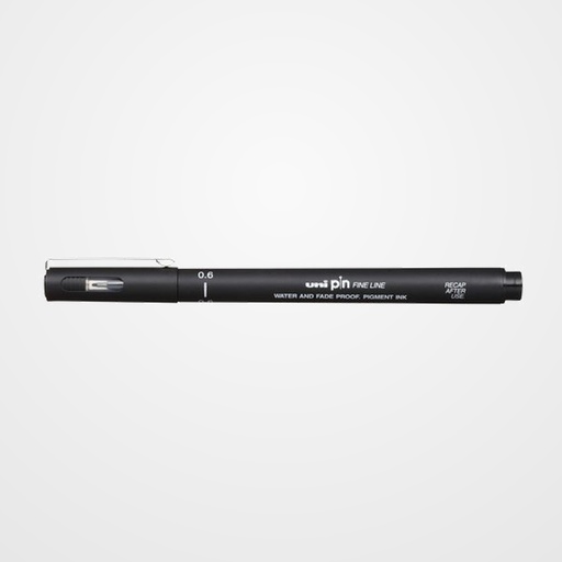 ROTULADOR CALIBRADO UNI-BALL PIN 0,6 mm NEGRO