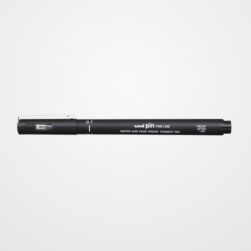 ROTULADOR CALIBRADO UNI-BALL PIN 0,7 mm NEGRO