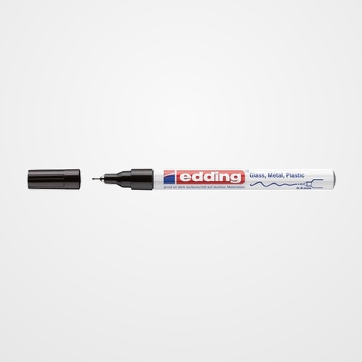 MARCADOR T.OPACA PERM. EDDING  780 CONICO NEGRO