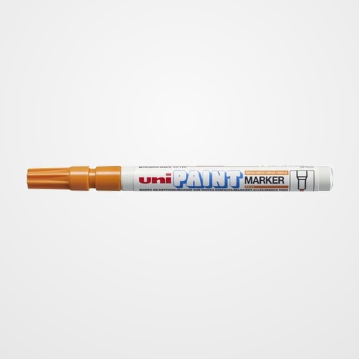 MARCADOR T.OPACA PERM. UNI-BALL PAINT MARKER 0,8 (PX-21)  NARANJA