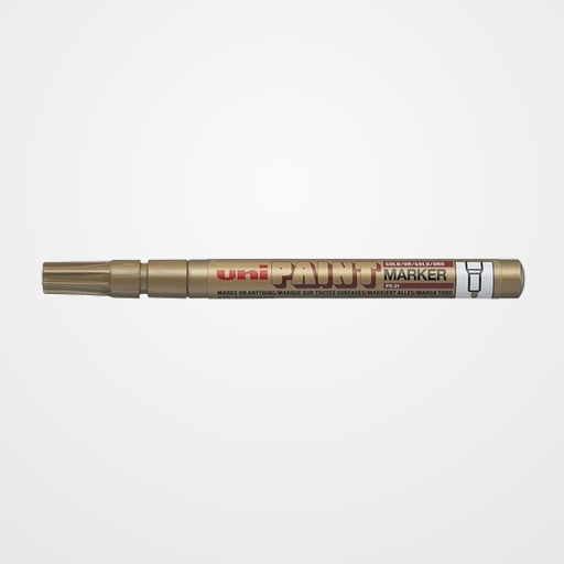 MARCADOR T.OPACA PERM. UNI-BALL PAINT MARKER 0,8 (PX-21)  ORO