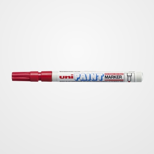 MARCADOR T.OPACA PERM. UNI-BALL PAINT MARKER 0,8 (PX-21)  ROJO