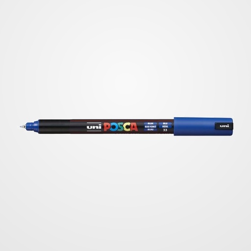 MARCADOR T.OPACA NO PERM. UNI POSCA  0,7 EF (PC-1MR)  AZUL