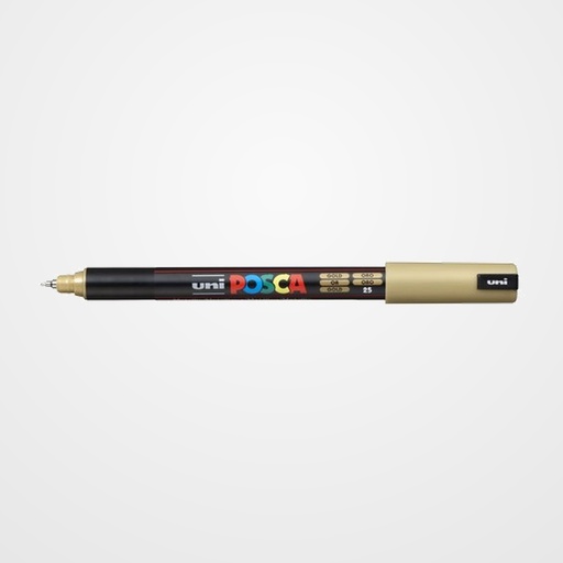 MARCADOR T.OPACA NO PERM. UNI POSCA  0,7 EF (PC-1MR)  ORO