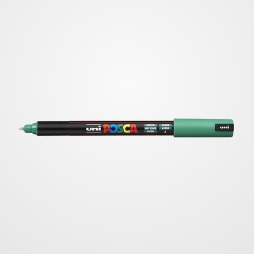 MARCADOR T.OPACA NO PERM. UNI POSCA  0,7 EF (PC-1MR)  VERDE
