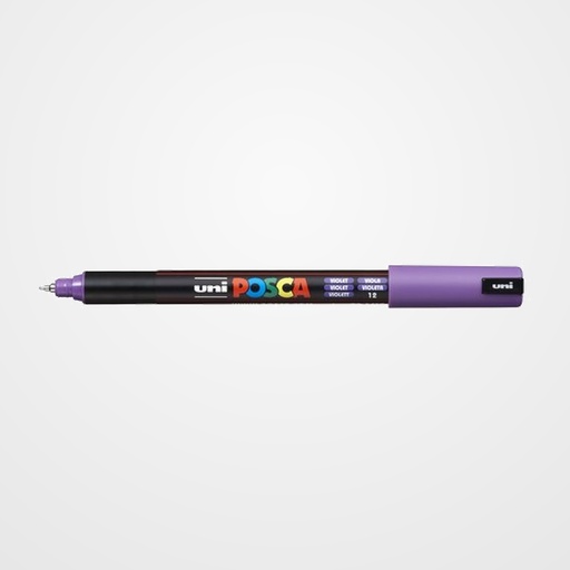 MARCADOR T.OPACA NO PERM. UNI POSCA  0,7 EF (PC-1MR)  VIOLETA