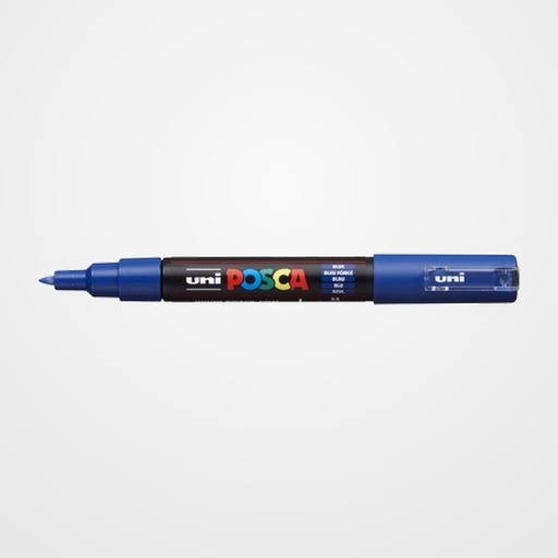 MARCADOR T.OPACA NO PERM. UNI POSCA  0,7 F (PC-1M)  AZUL