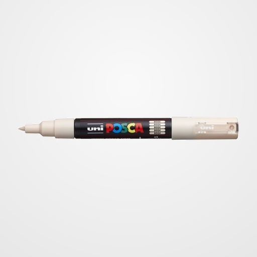 MARCADOR T.OPACA NO PERM. UNI POSCA  0,7 F (PC-1M)  BEIGE