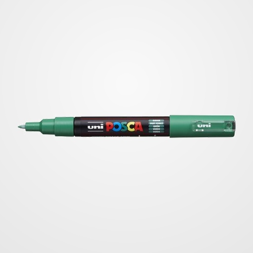 MARCADOR T.OPACA NO PERM. UNI POSCA  0,7 F (PC-1M)  VERDE