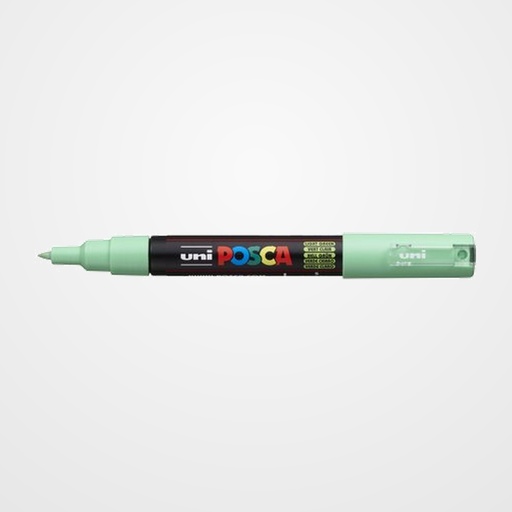MARCADOR T.OPACA NO PERM. UNI POSCA  0,7 F (PC-1M)  VERDE CLARO