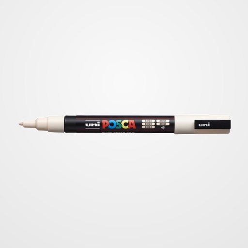MARCADOR T.OPACA NO PERM. UNI POSCA  0,9 (PC-3M)  BEIGE