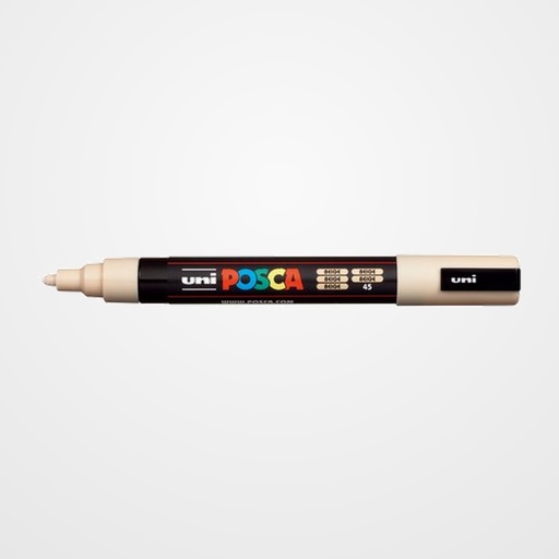MARCADOR T.OPACA NO PERM. UNI POSCA  1,8 (PC-5M)  BEIGE