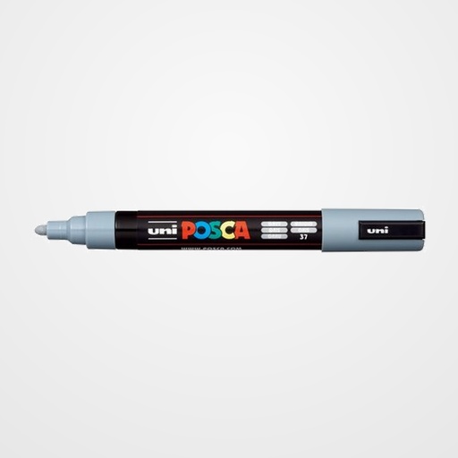 MARCADOR T.OPACA NO PERM. UNI POSCA  1,8 (PC-5M)  GRIS
