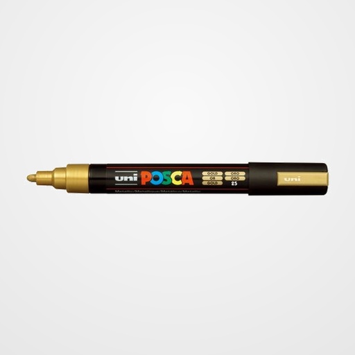 MARCADOR T.OPACA NO PERM. UNI POSCA  1,8 (PC-5M)  ORO