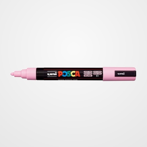 MARCADOR T.OPACA NO PERM. UNI POSCA  1,8 (PC-5M)  ROSA CLARO