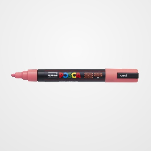 MARCADOR T.OPACA NO PERM. UNI POSCA  1,8 (PC-5M)  ROSA CORAL