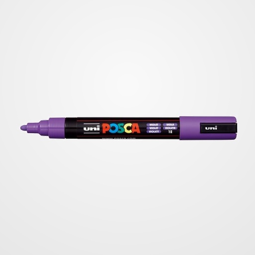 MARCADOR T.OPACA NO PERM. UNI POSCA  1,8 (PC-5M)  VIOLETA