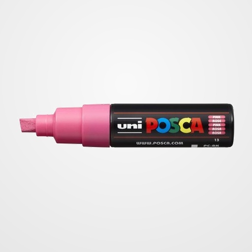 MARCADOR T.OPACA NO PERM. UNI POSCA  8,0 (PC-8K)  ROSA