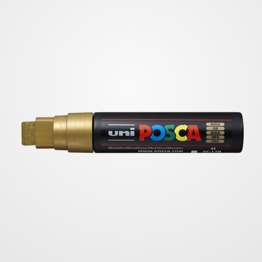 MARCADOR T.OPACA NO PERM. UNI POSCA 15,0 (PC-17K) ORO