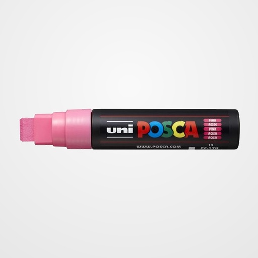 MARCADOR T.OPACA NO PERM. UNI POSCA 15,0 (PC-17K) ROSA