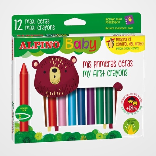 CERAS ALPINO BABY ESTUCHE DE 12
