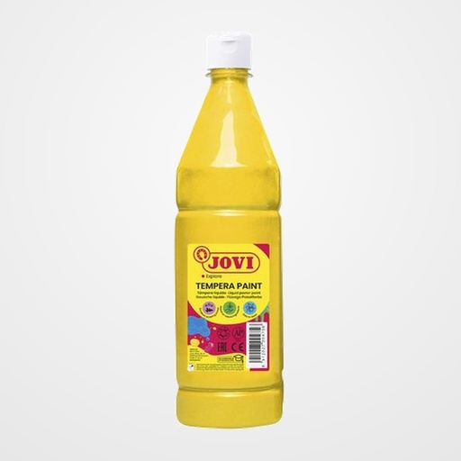 TEMPERA JOVI LIQUIDA 1000 ml (botella) AMARILLO